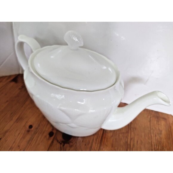 Vintage Coalport Bone China Tea Pot Creamer/Sugar Bowl  Oceanside Pattern 1990's - Picture 3 of 16